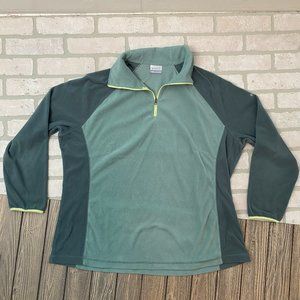 Columbia Quarter 1/4 Zip Pullover Fleece Sweatshirt Women's Plus Size 2X